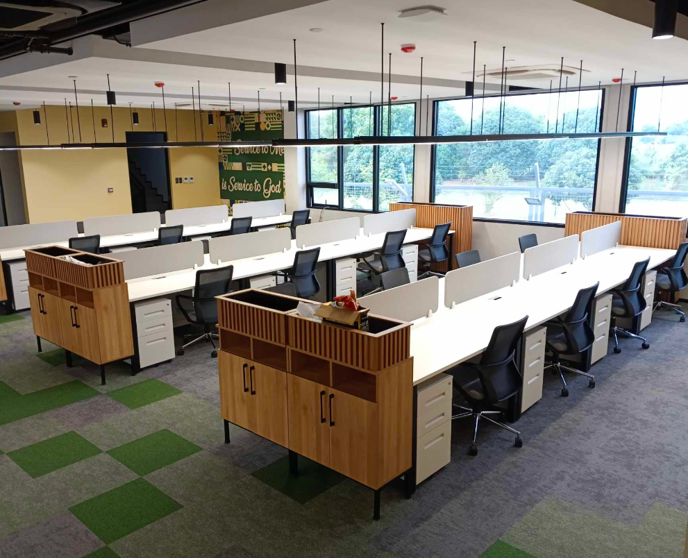 office partition desk